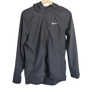 Nike Essentials Reflective Logo Hooded Running Jacket Small